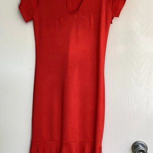 French Connection red dress Size 10
